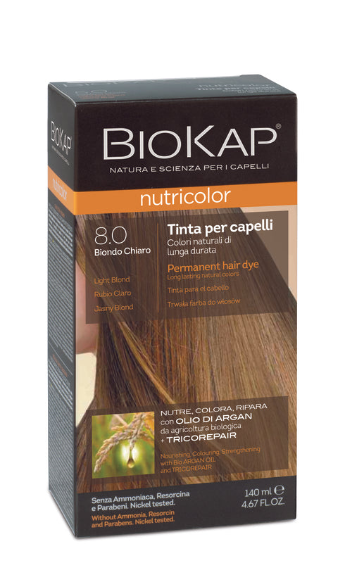 Biokap -- Nutricolor 8.0 blond clair - 140ml