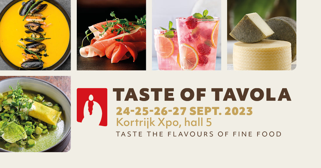 Kom naar de tweede editie van Taste of Tavola, van 24 tot 27 september in Kortrijk !