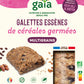 Gaia -- Galettes Essènes de céréales germées multigrains - 2x100 g x4