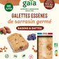 Gaia -- Galettes Essènes de sarrasin germées raisin & dattes - 2x100 g x4