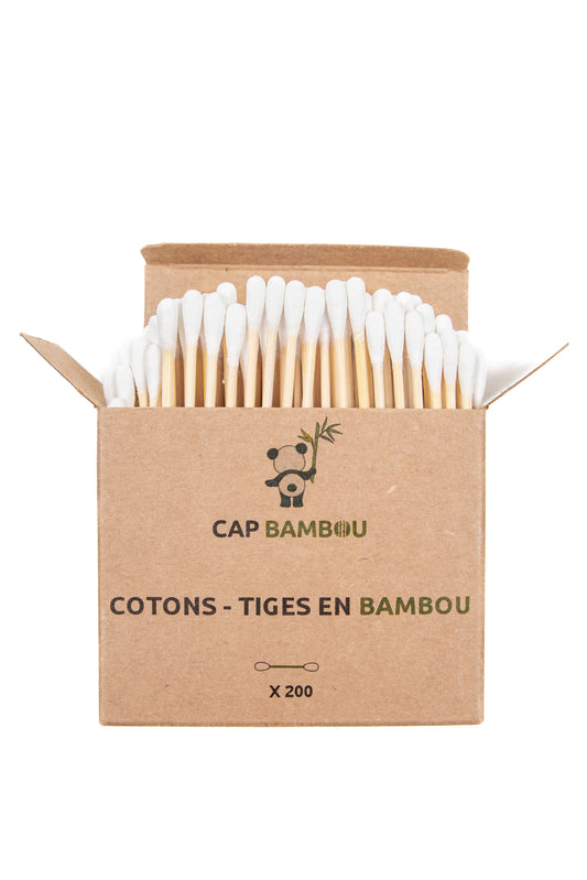 Cap Bambou -- Cotons-tiges x200