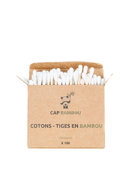 Cap Bambou -- Cotons-tiges x100