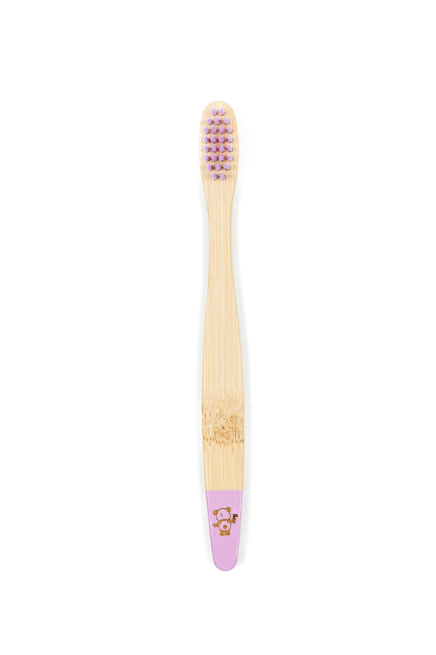 Cap Bambou -- Brosse à dents enfants x1 violet