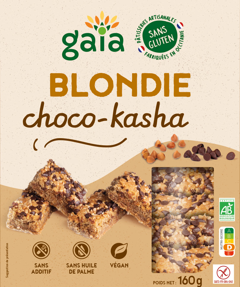 Gaia -- Blondie choco kasha - 160 g x5