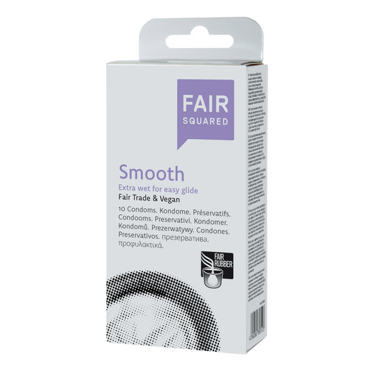 Fair Squared -- Préservatifs smooth - 10 pièces x8