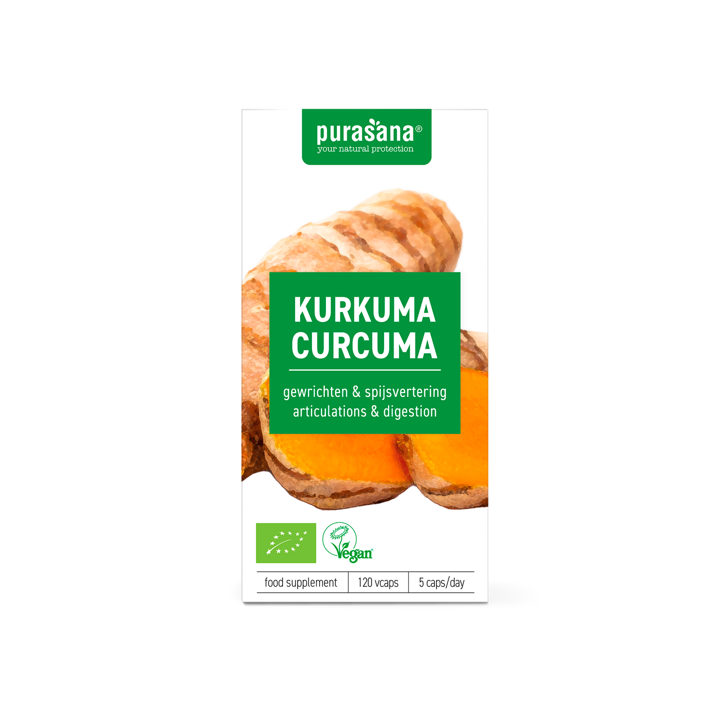 Purasana -- Curcuma gélules - 120 gélules