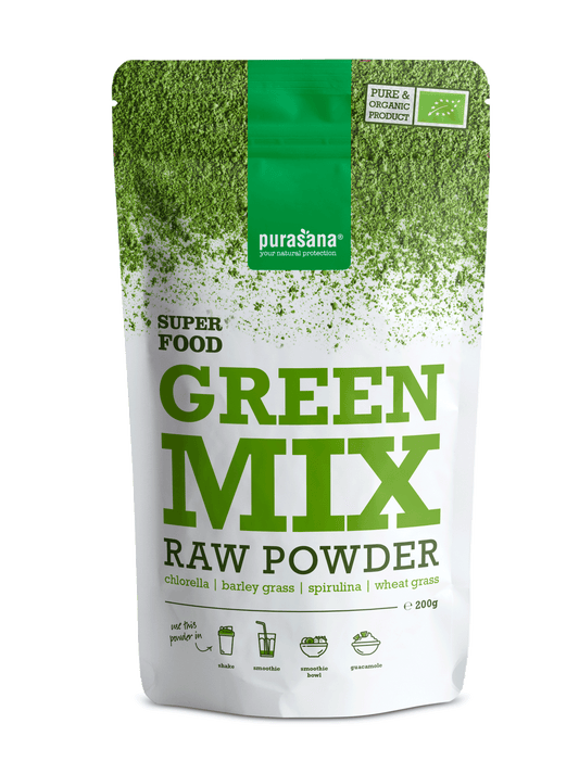 Purasana -- Green mix en poudre - 200 g