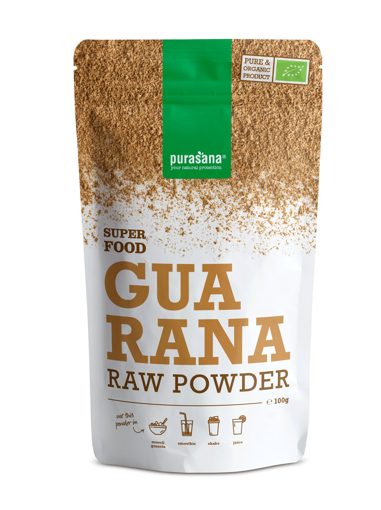 Purasana -- Guarana en poudre - 100 g
