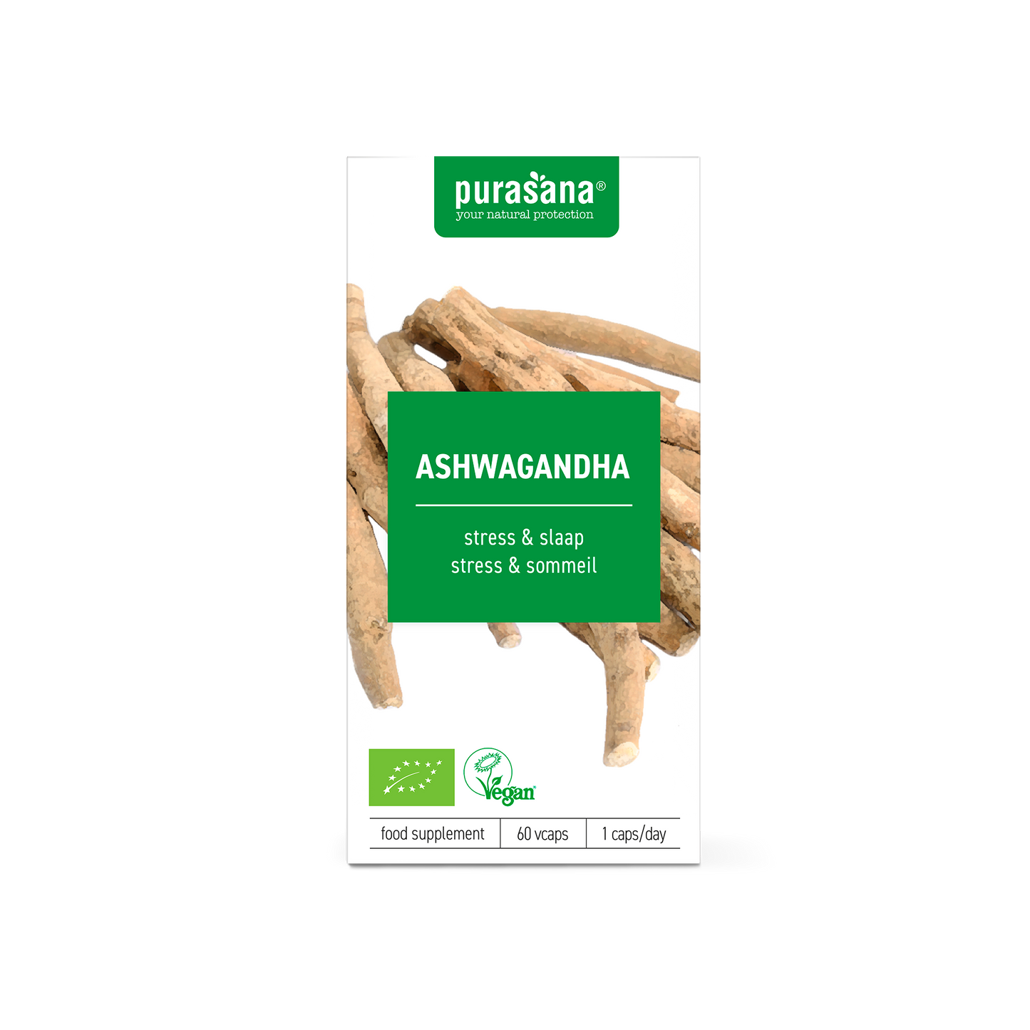 Purasana -- Ashwagandha gélules - 60 gélules