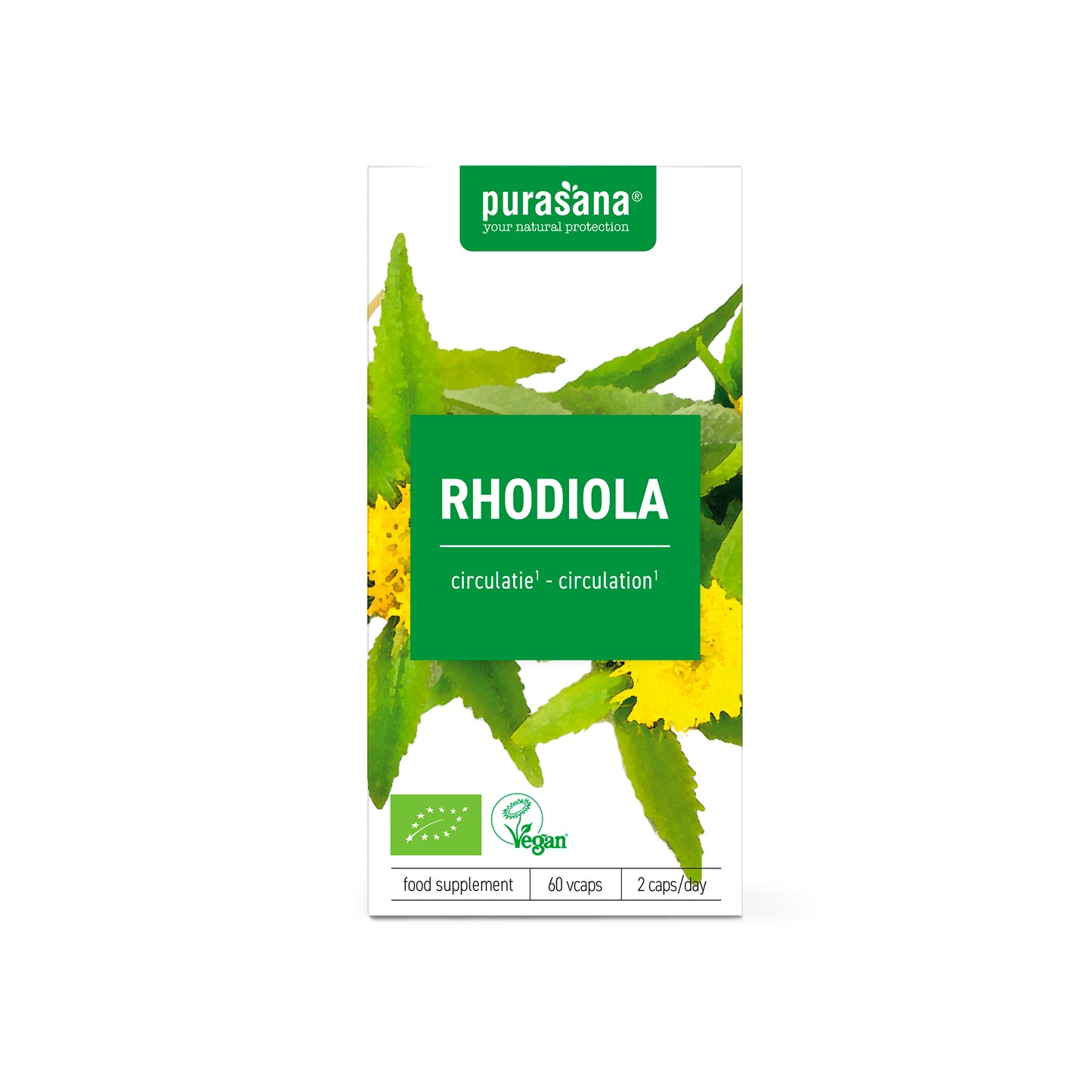 Purasana -- Rhodiola gélules - 60 gélules