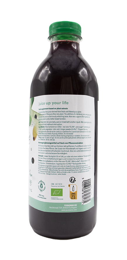 Purasana -- Jus aloe vera sureau - 1 l