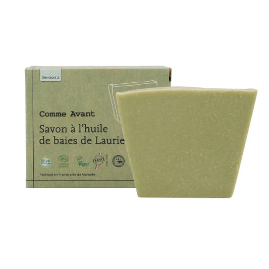 Comme Avant -- Savon à l’huile de baies de laurier - 100 g