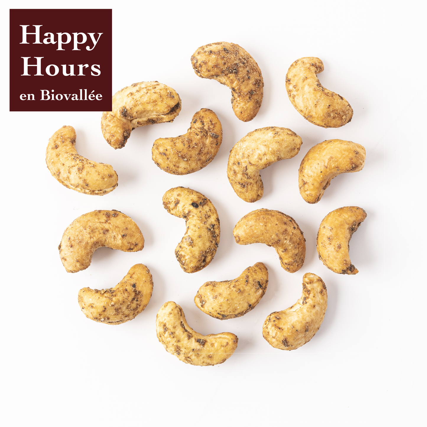 Happy Hours En Biovallée -- Cajou poivre de madagascar bio (cajou équitable) Vrac - 5 kg