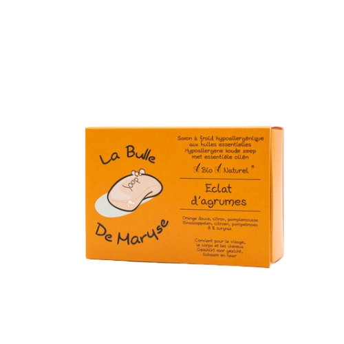 La Bulle De Maryse -- Savon solide éclat d'agrumes - 100 g