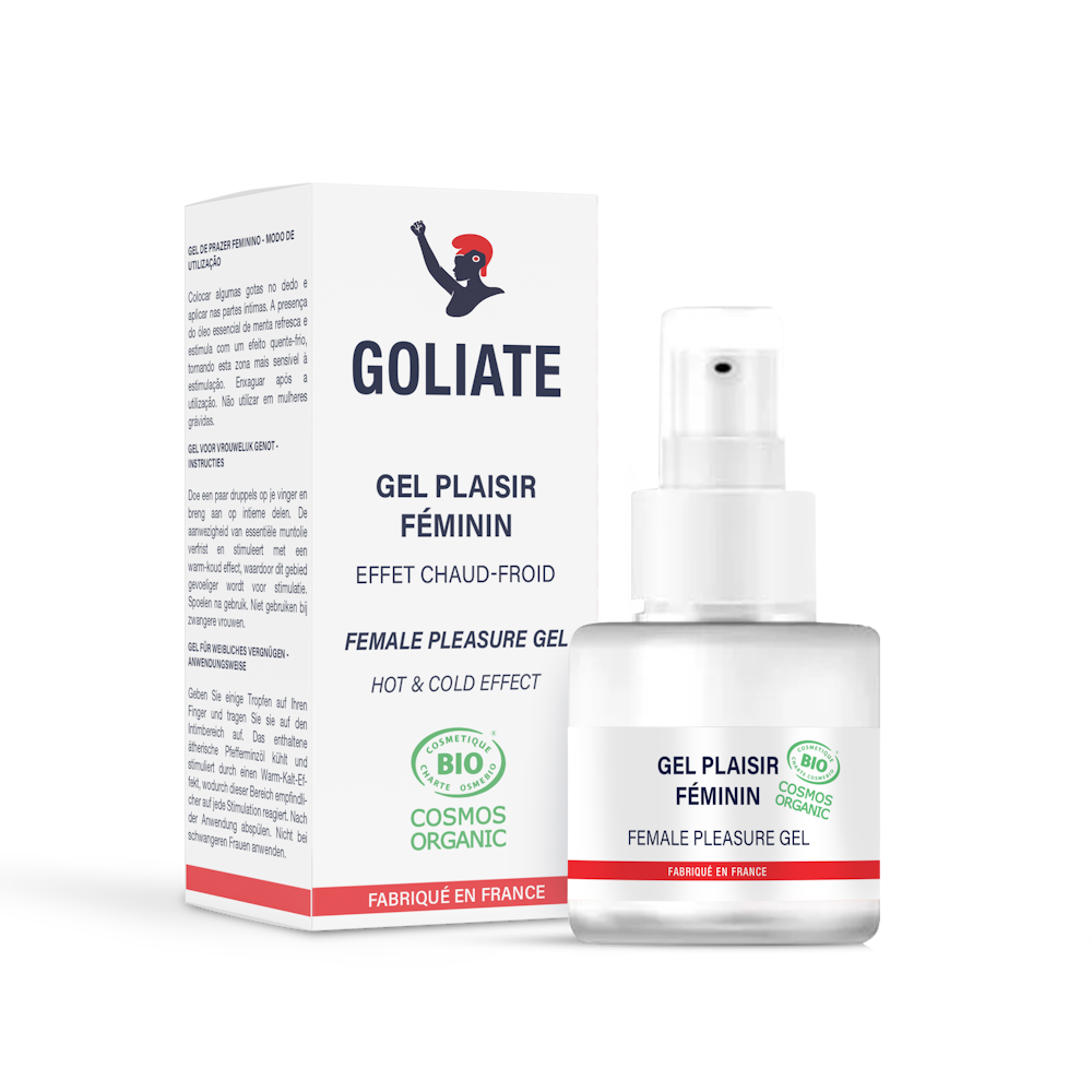 Goliate -- Gel plaisir féminin effet chaud froid - 30 ml