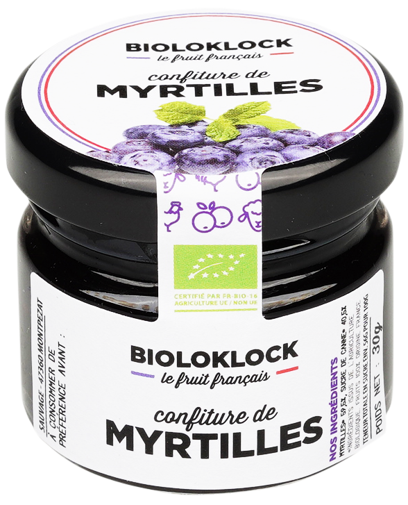 Bioloklock -- Confiture de myrtilles - 30ml