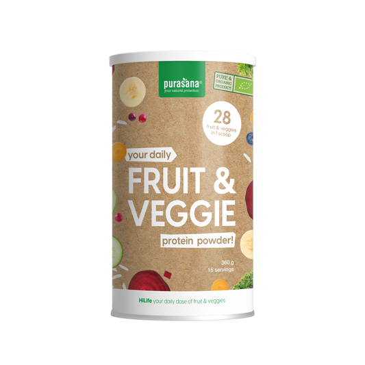 Purasana -- Fruit & veggie protéines végétales poudre - 360 g
