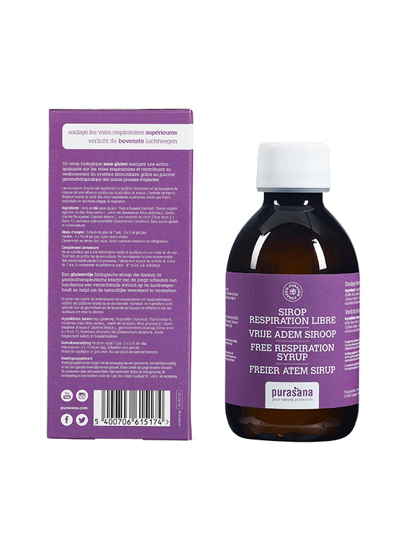 Purasana -- Puragem respiration libre sirop - 200 ml