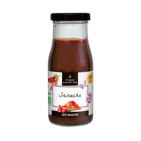 Pique Assiettes -- Sauce sriracha bio - 130 ml