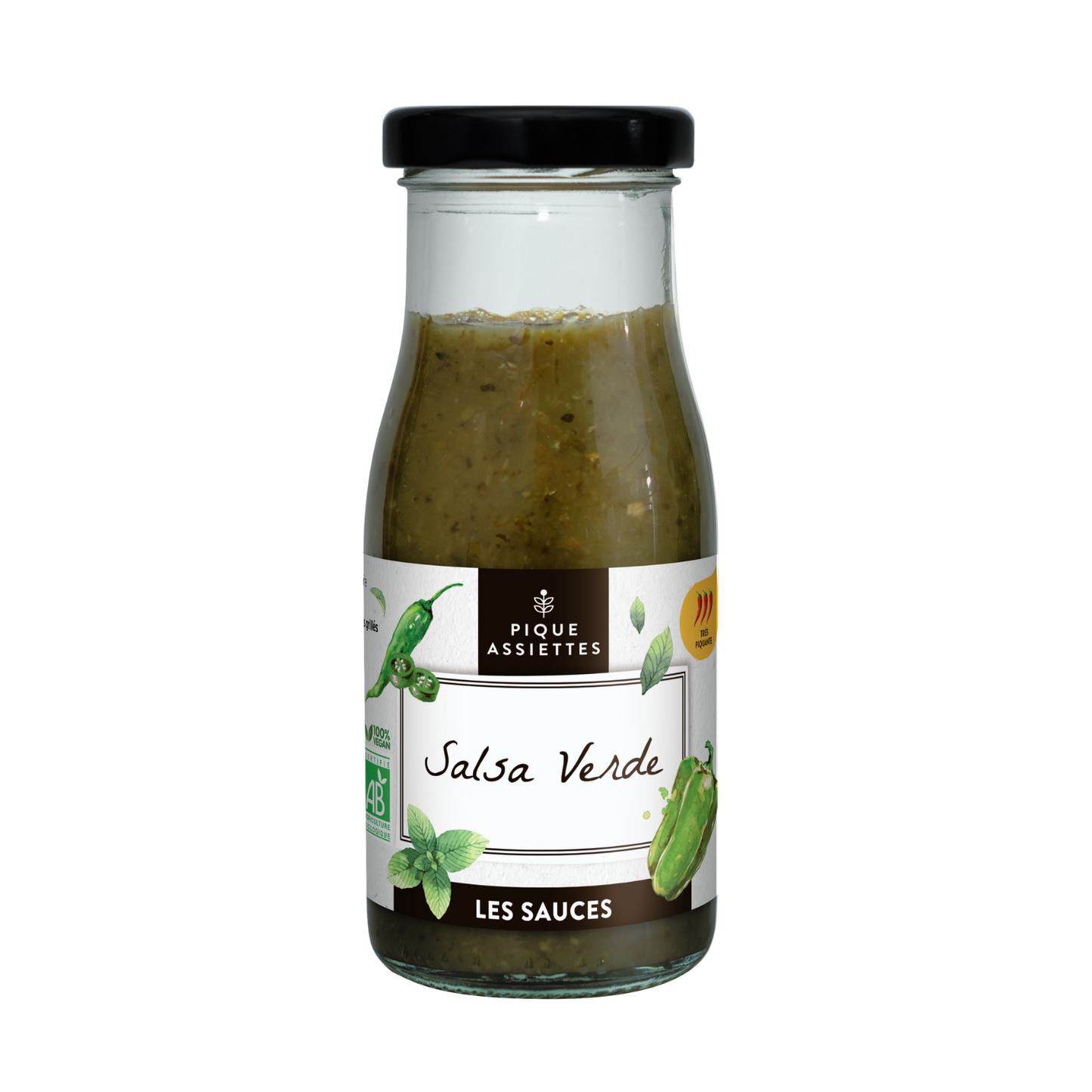 Pique Assiettes -- Sauce salsa verde bio - 130 ml