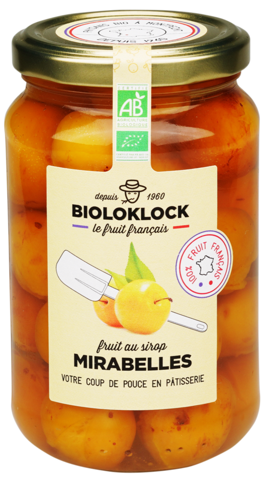 Bioloklock -- Mirabelles au sirop bio - 370 g