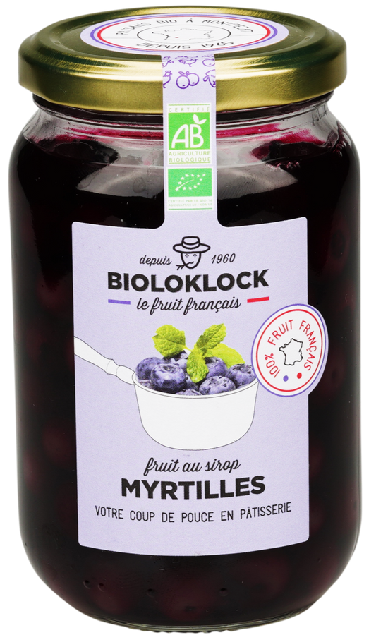 Bioloklock -- Myrtilles au sirop - 360 g