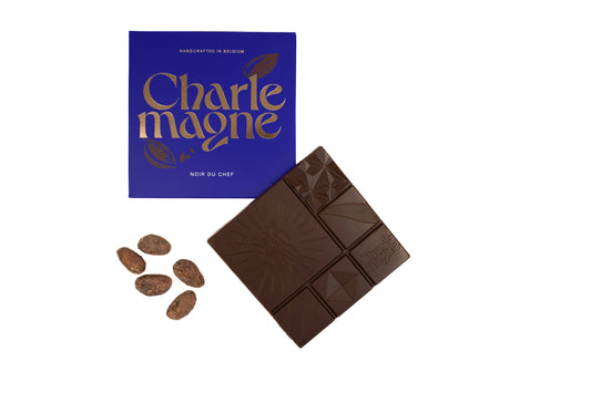 Charlemagne Chocolatiers -- Tablette noir du chef - 50 g