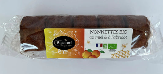Baramel -- Nonnette à l'abricot en rouleaux de 5 pièces - 160 g