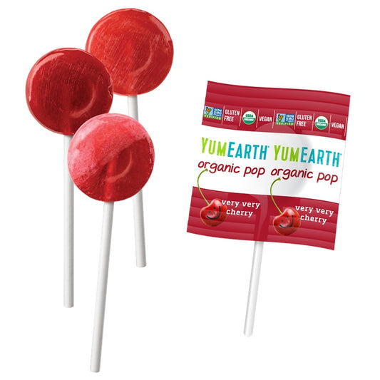 YumEarth -- Pops fruits rouges - 14 sucettes
