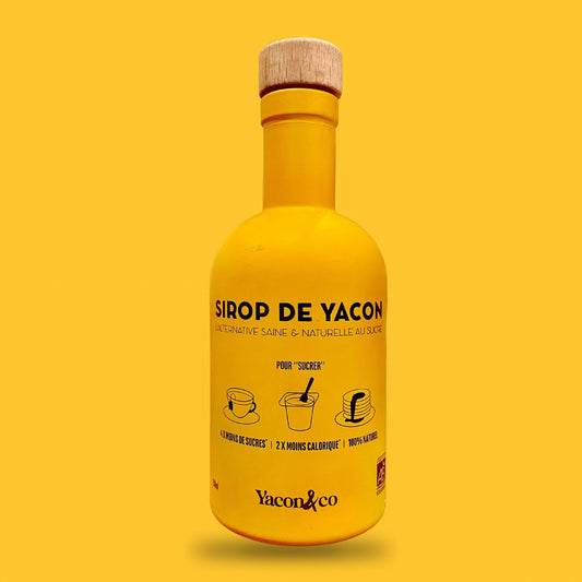 Yacon & Co -- Bouteille de sirop de yacon bio - 200 ml