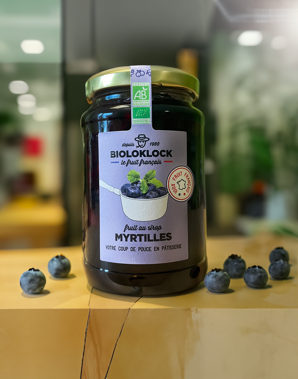 Bioloklock -- Myrtilles au sirop - 360 g