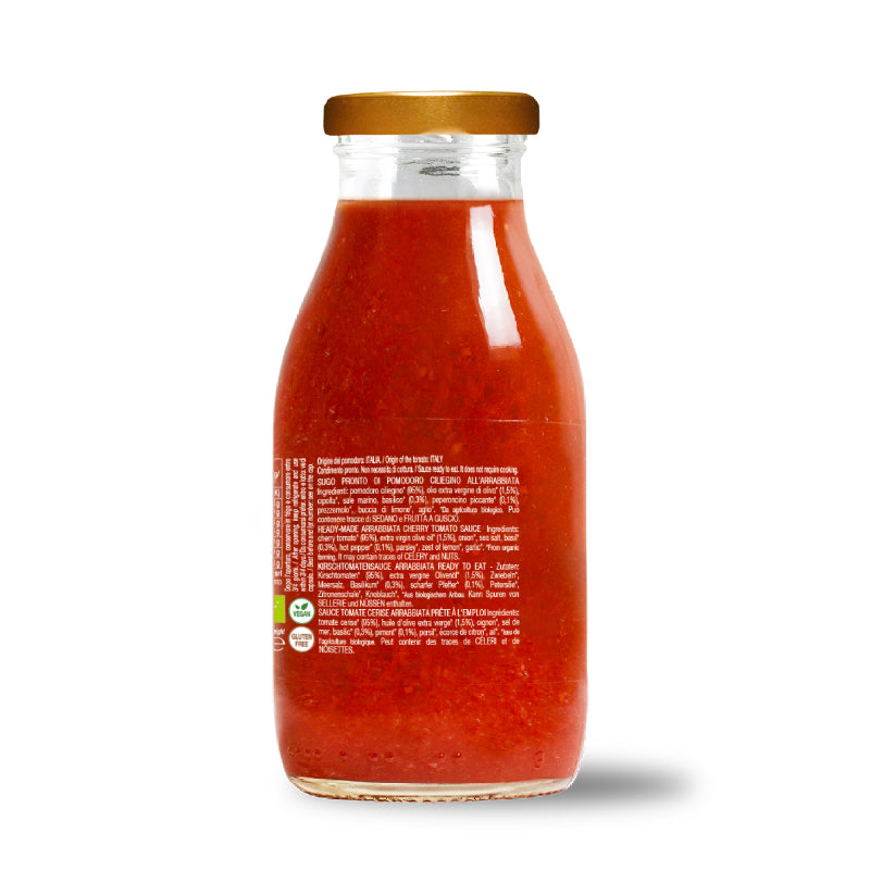 Convivia -- Sauce tomate cerise arrabbiata - 250 g