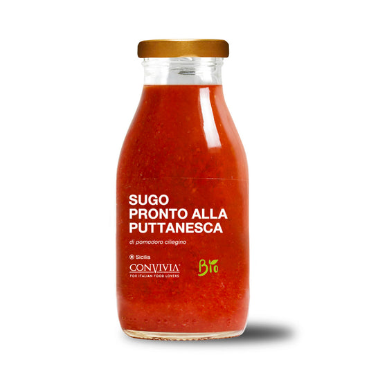 Convivia -- Sauce tomate cerise puttanesca - 250 g