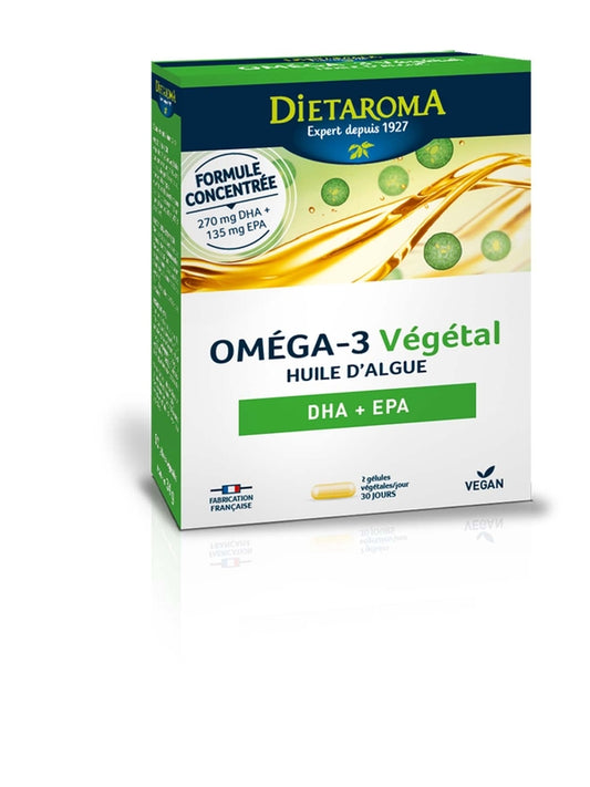 Dietaroma -- Omega 3 vegetal - 60 gélules