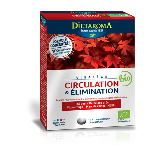 Dietaroma -- Vinalege circulation et elimination comprimes - 45 comprimés