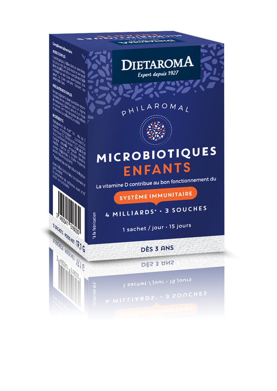 Dietaroma -- Microbiotiques enfants - 15 sachets