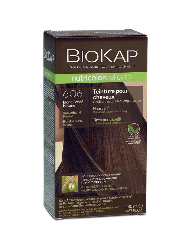 Biokap -- Delicato 6.06 blond foncé savane - 140ml