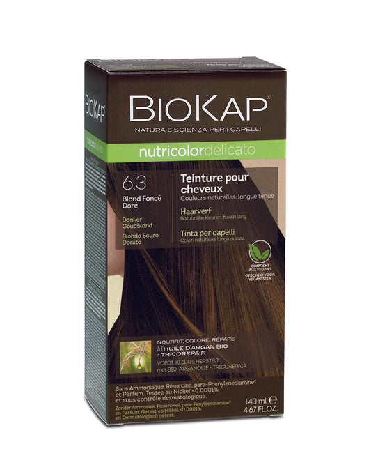 Biokap -- Delicato 6.30 blond doré foncé - 140ml