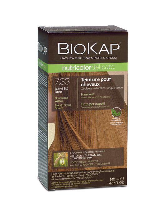 Biokap -- Delicato 7.33 blond blé doré - 140ml