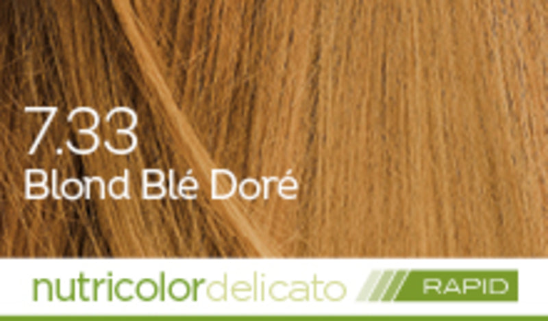 Biokap -- Delicato rapid 7.33 blond blé doré - 140ml