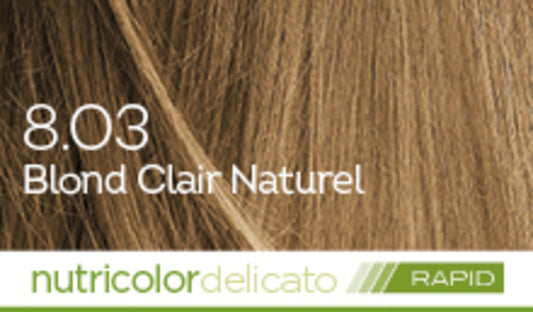Biokap -- Delicato rapid 8.03 blond clair naturel - 140ml