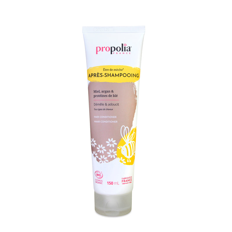 Propolia -- Apres-shampoing bio miel argan protéines de blé - 150ml