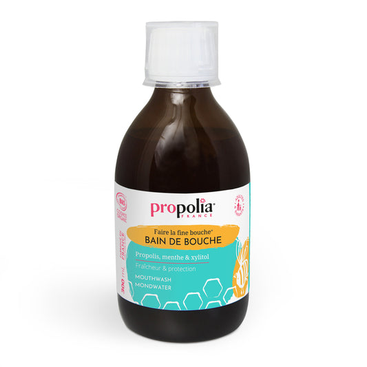 Propolia -- Bain de bouche propolis menthe - 300ml
