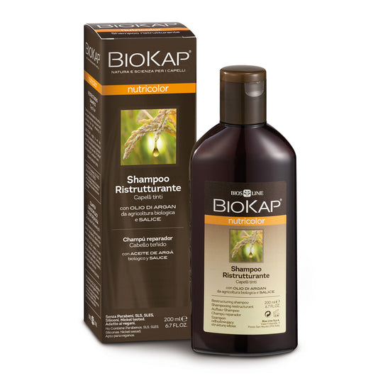 Biokap -- Nutricolor shampoing restructurant cheveux teints - 200ml