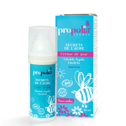 Propolia -- Creme de jour -  secrets de l'aube / peaux sèches - 50ml