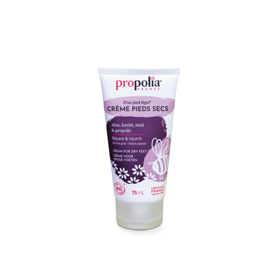 Propolia -- Creme pieds secs bio aloès karité lavande propolis - 75ml