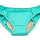 La Renarde -- Culotte menstruelle vert d'eau 48