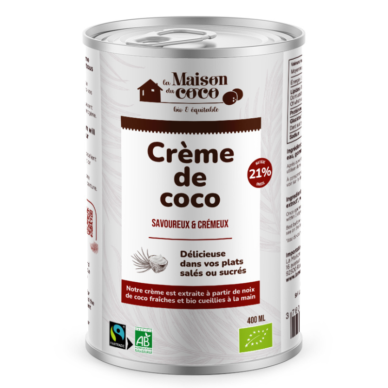 La Maison Du Coco -- Crème de coco - 400 ml
