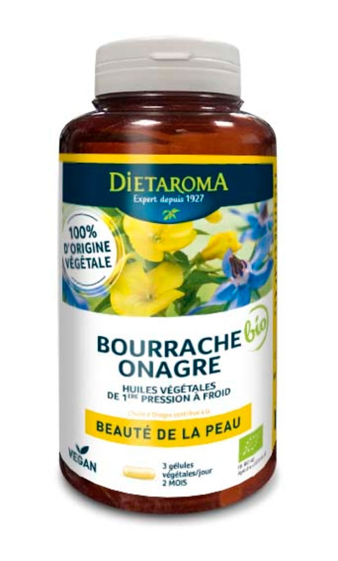 Dietaroma -- Bourrache-onagre - 180 gélules