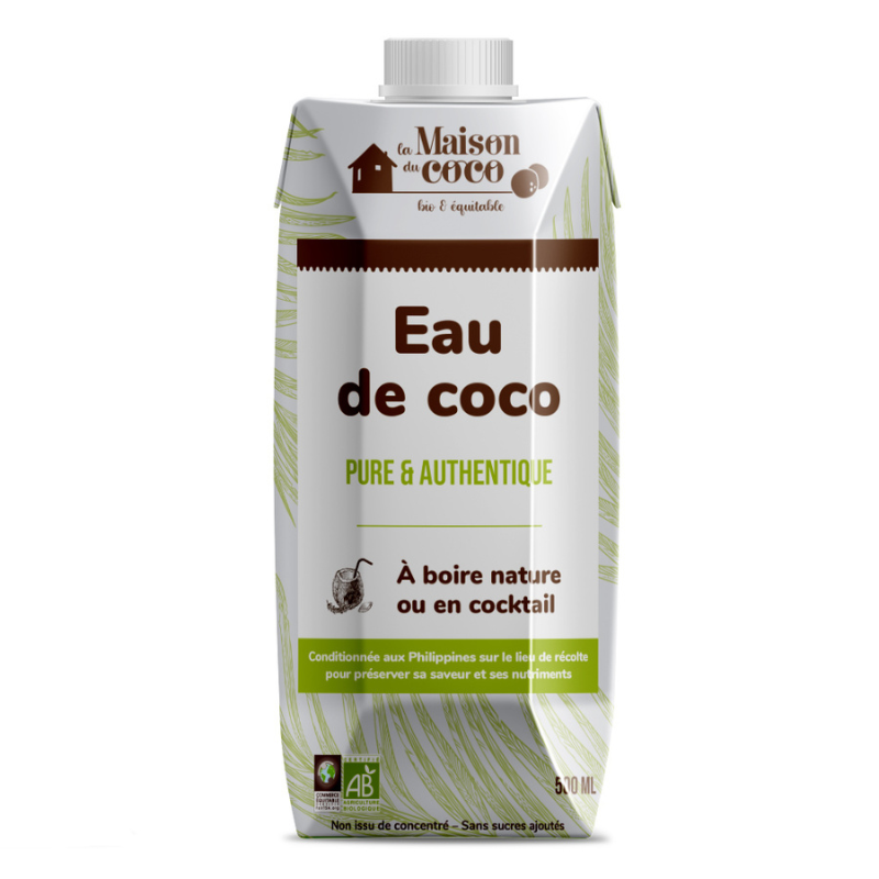 La Maison Du Coco -- Eau de noix de coco - 500 ml